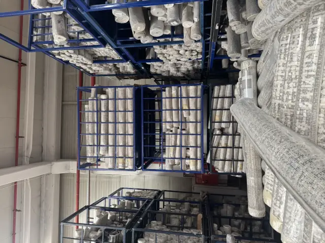Gaziantep spot halı deposu stok alanı 6